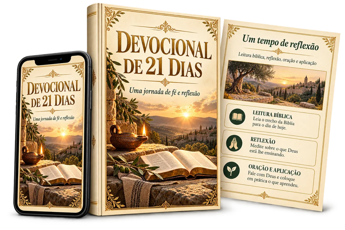 Capa do Devocional de 21 Dias